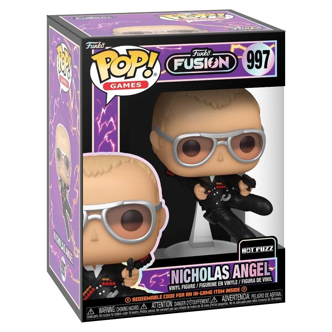 Funko POP! Hot Fuzz Nicholas Angel - Figura de Vinilo 10.67 cm