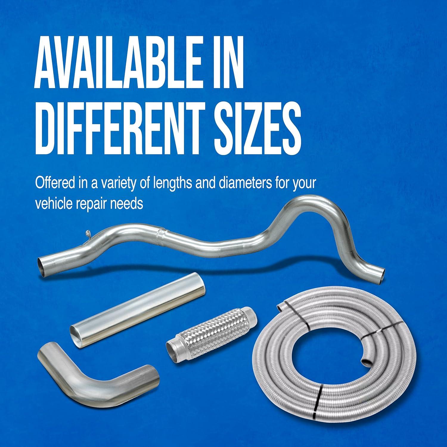 Tubo de escape Walker 41724 2" ID Acero Aluminizado