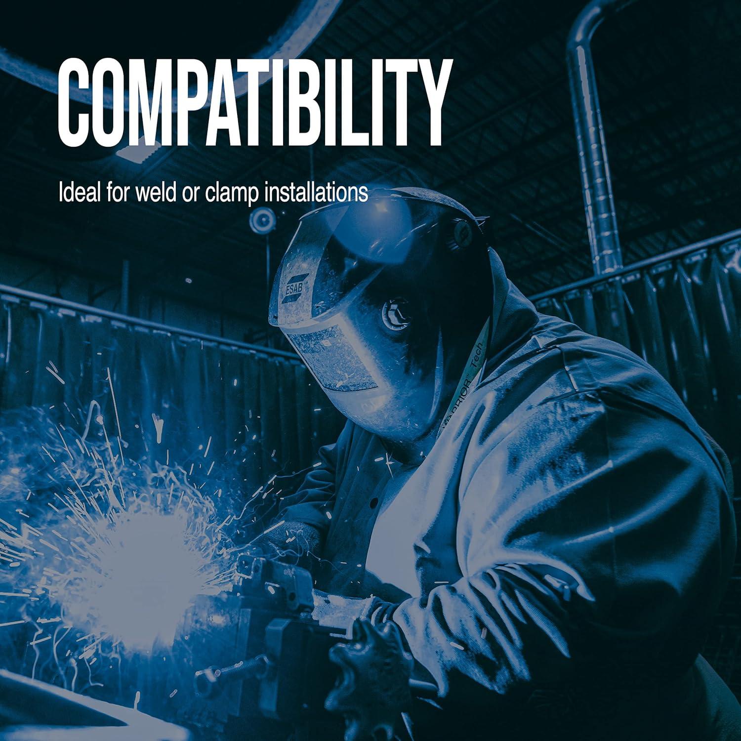 Tubo de escape Walker 41724 2" ID Acero Aluminizado