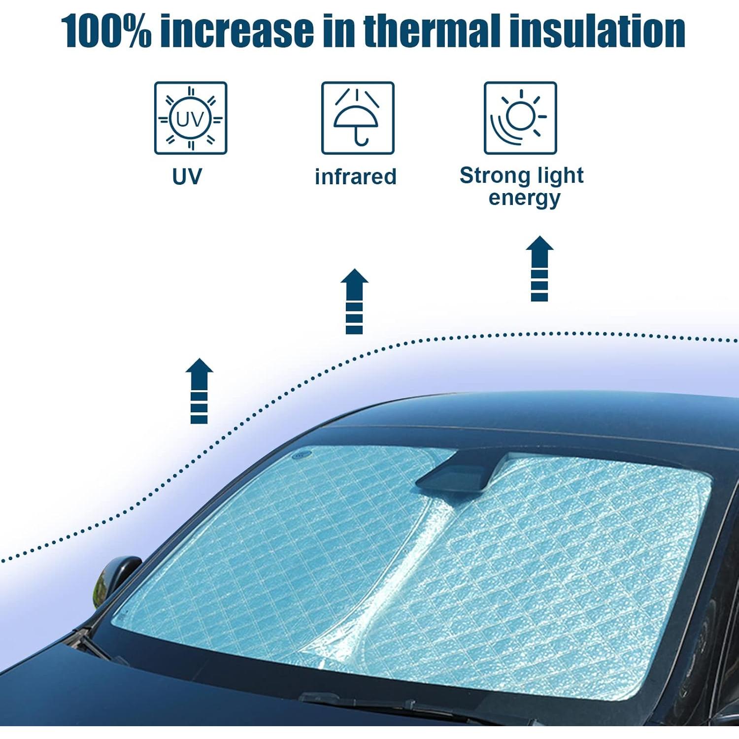 Protector Solar Frontal Federedevo para Toyota Tundra 2007-2023