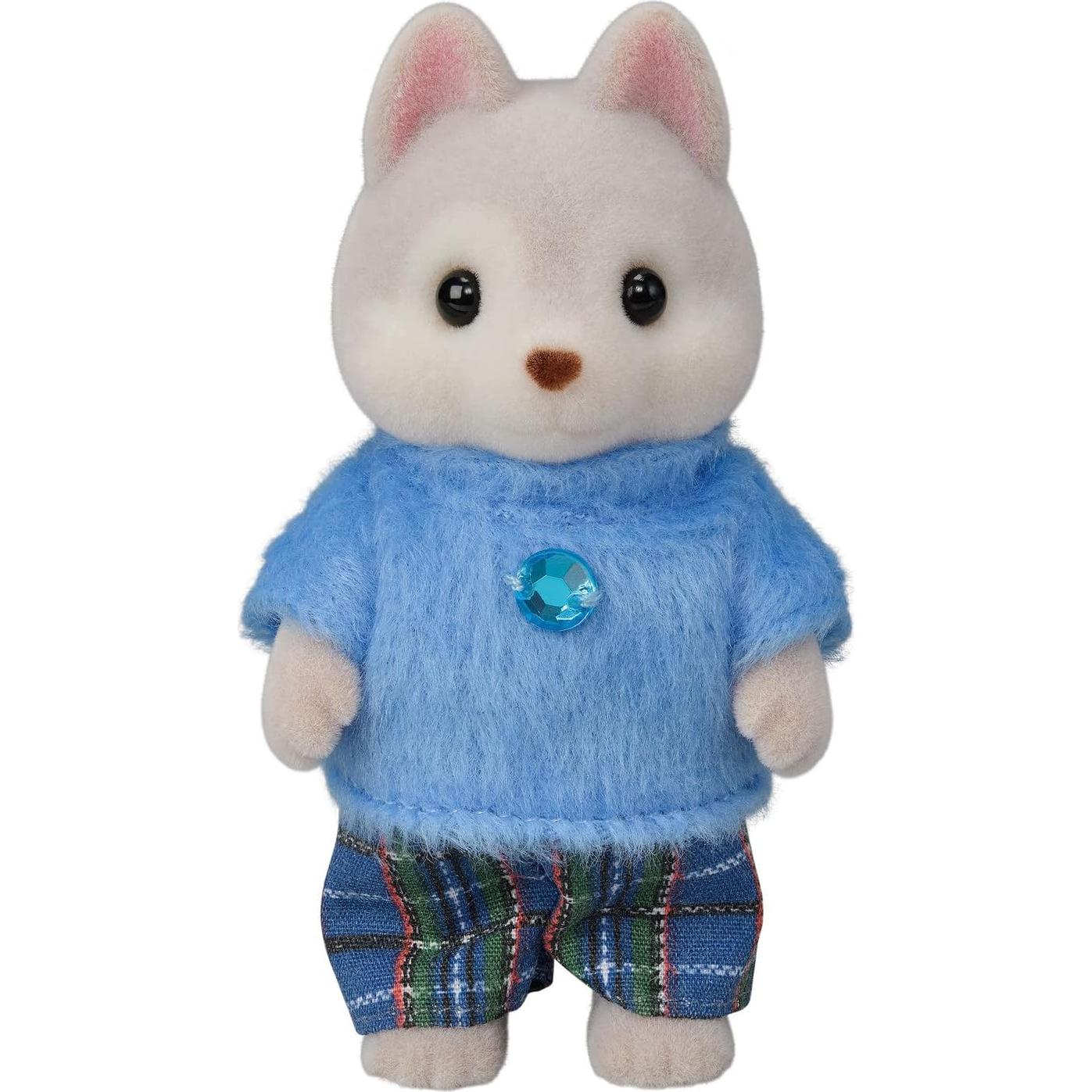 Familia Husky Calico Critters - Set de 5 Figuras 3+