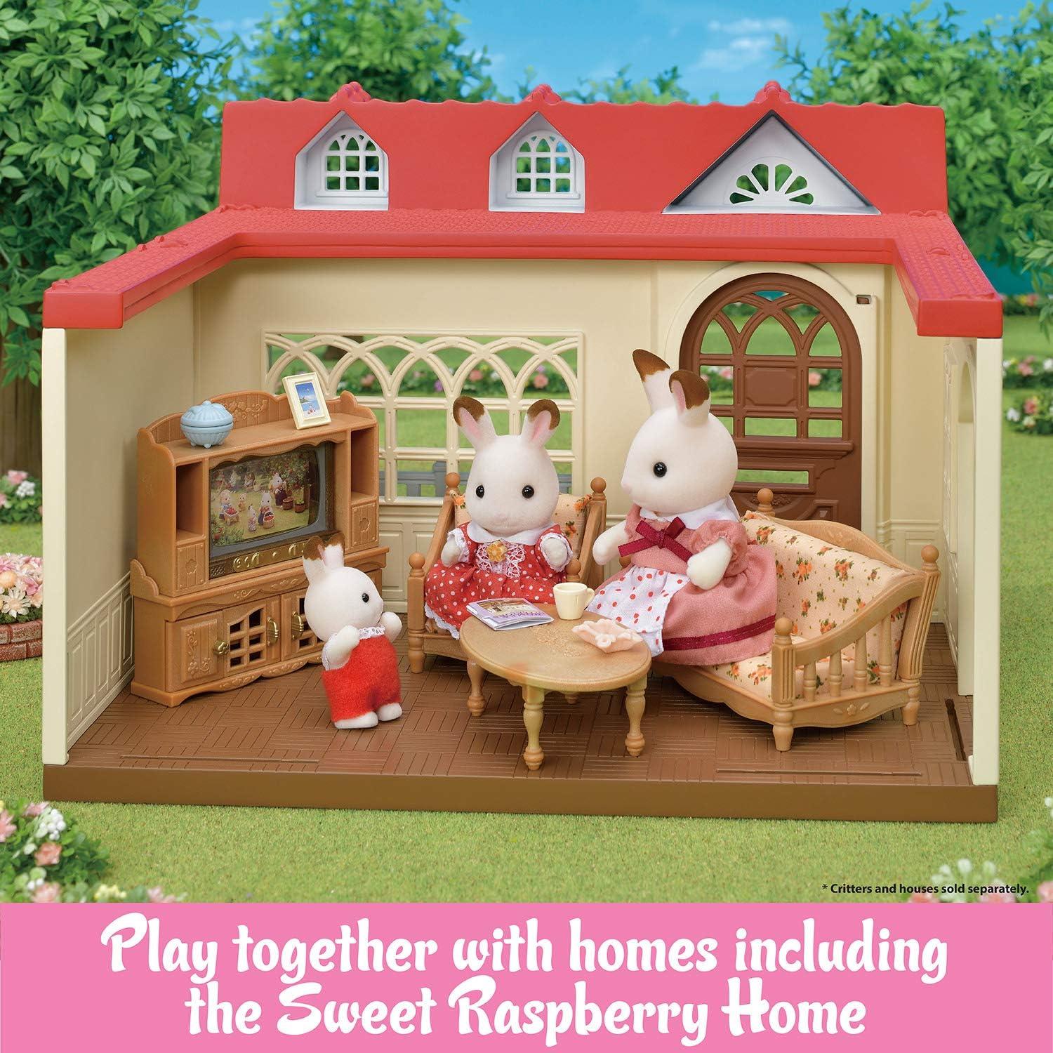 Conjunto de Sala de Estar Calico Critters - Muebles 26 Piezas