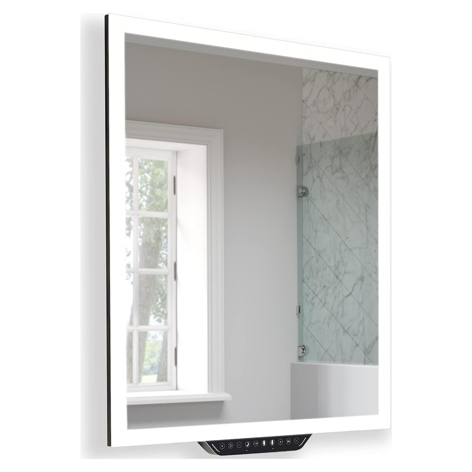 Espejo LED Inteligente Homewerks 75x60 cm con Alexa y Bluetooth