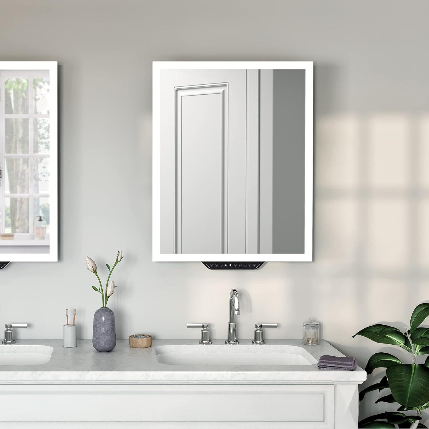 Espejo LED Inteligente Homewerks 75x60 cm con Alexa y Bluetooth