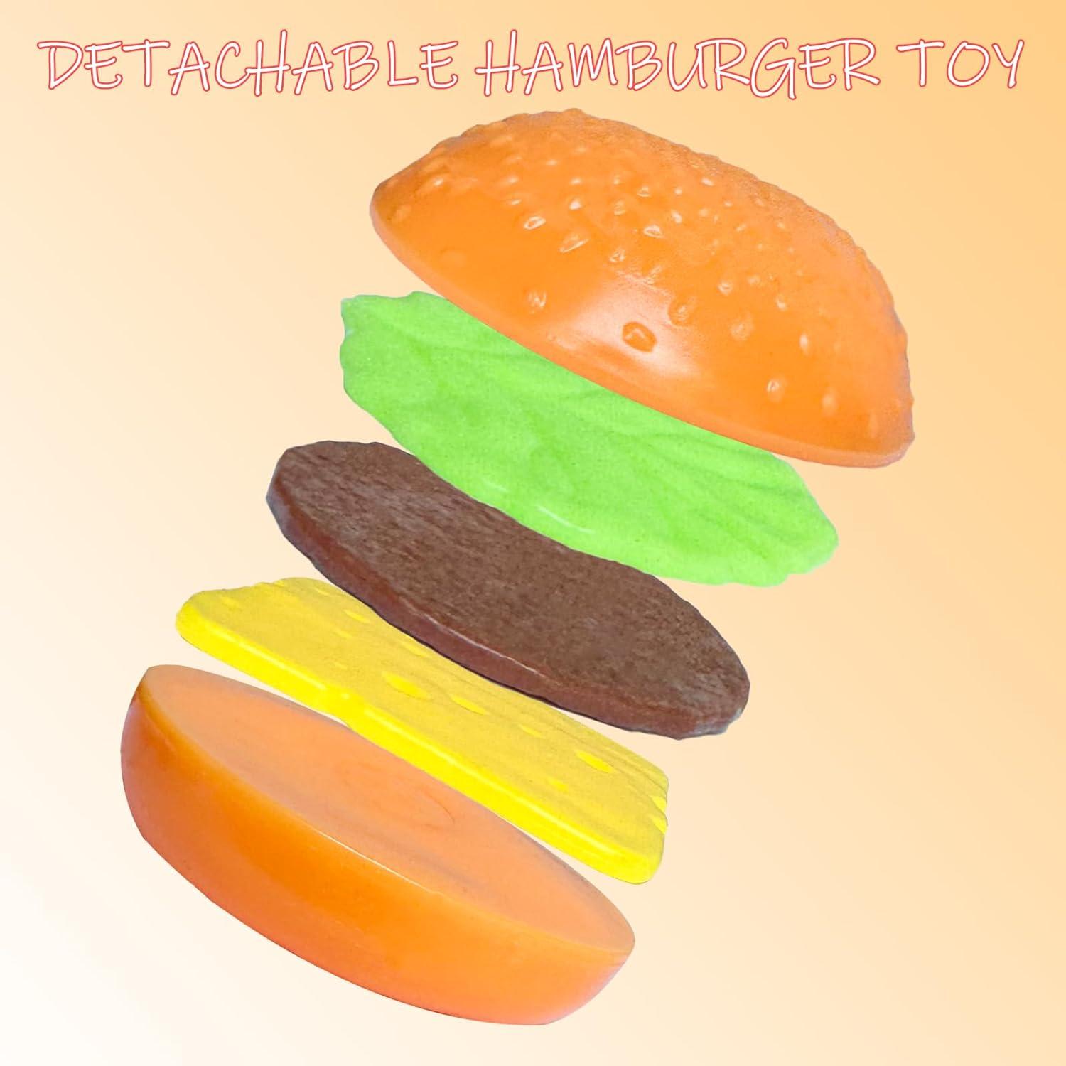 Juguete de Hamburguesa Squishies Funnysquee Desmontable 7.6cm