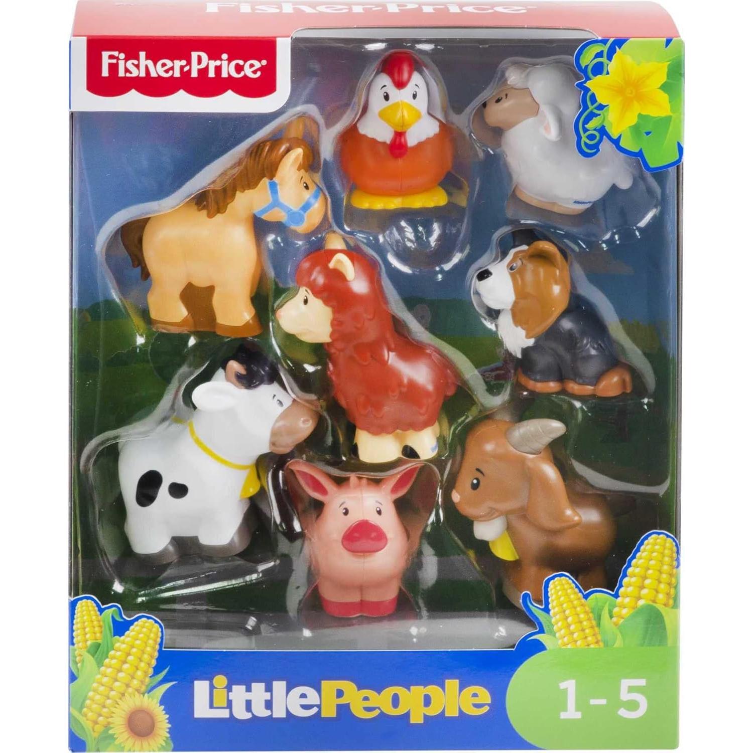 Fisher-Price Amigos Animales de Granja 8 Figuras Juguete