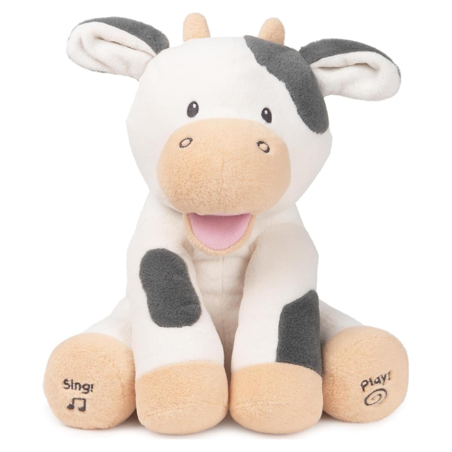 Peluche Animado Buttermilk Vaca GUND 30 cm Juguete Sensorial