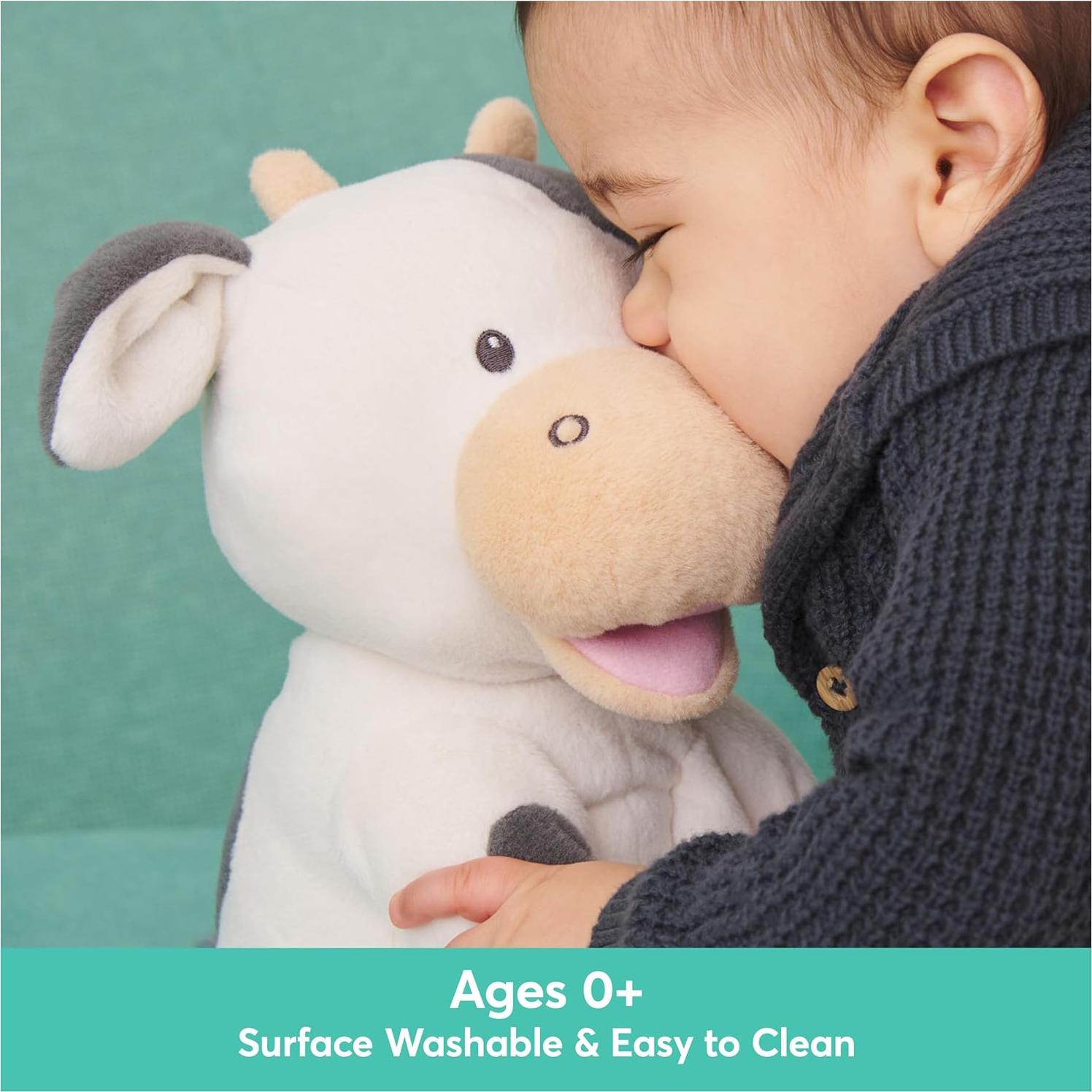 Peluche Animado Buttermilk Vaca GUND 30 cm Juguete Sensorial