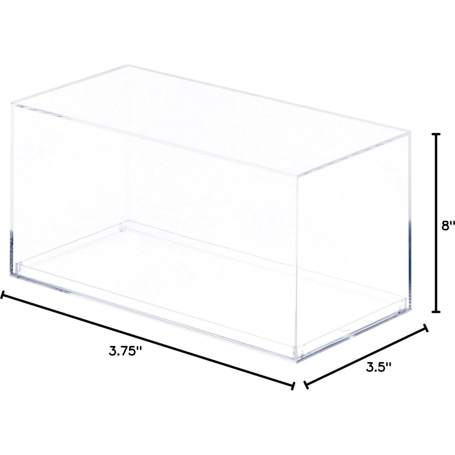 Caja de Exhibición Plástica Transparente Pioneer 1:32 20.32x9.53x8.89cm