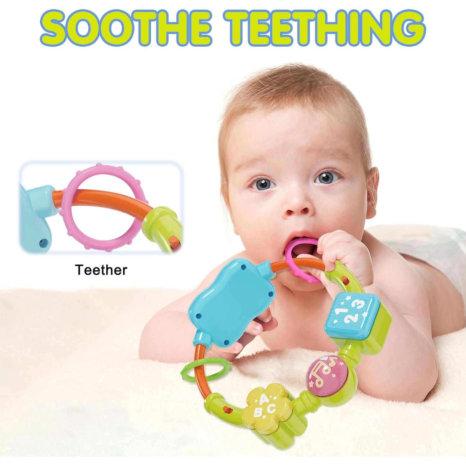 Elefante Musical Bilingüe de Peluche para Bebés 0-18 Meses