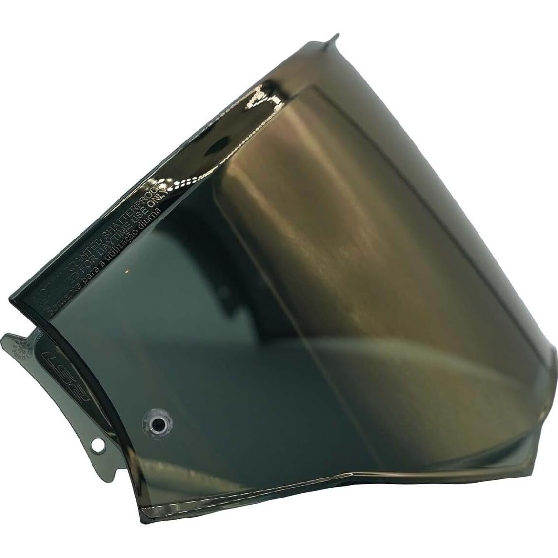 Escudo Facial LS2 Advant X/Carbon Listo para Pinlock Negro/Dorado