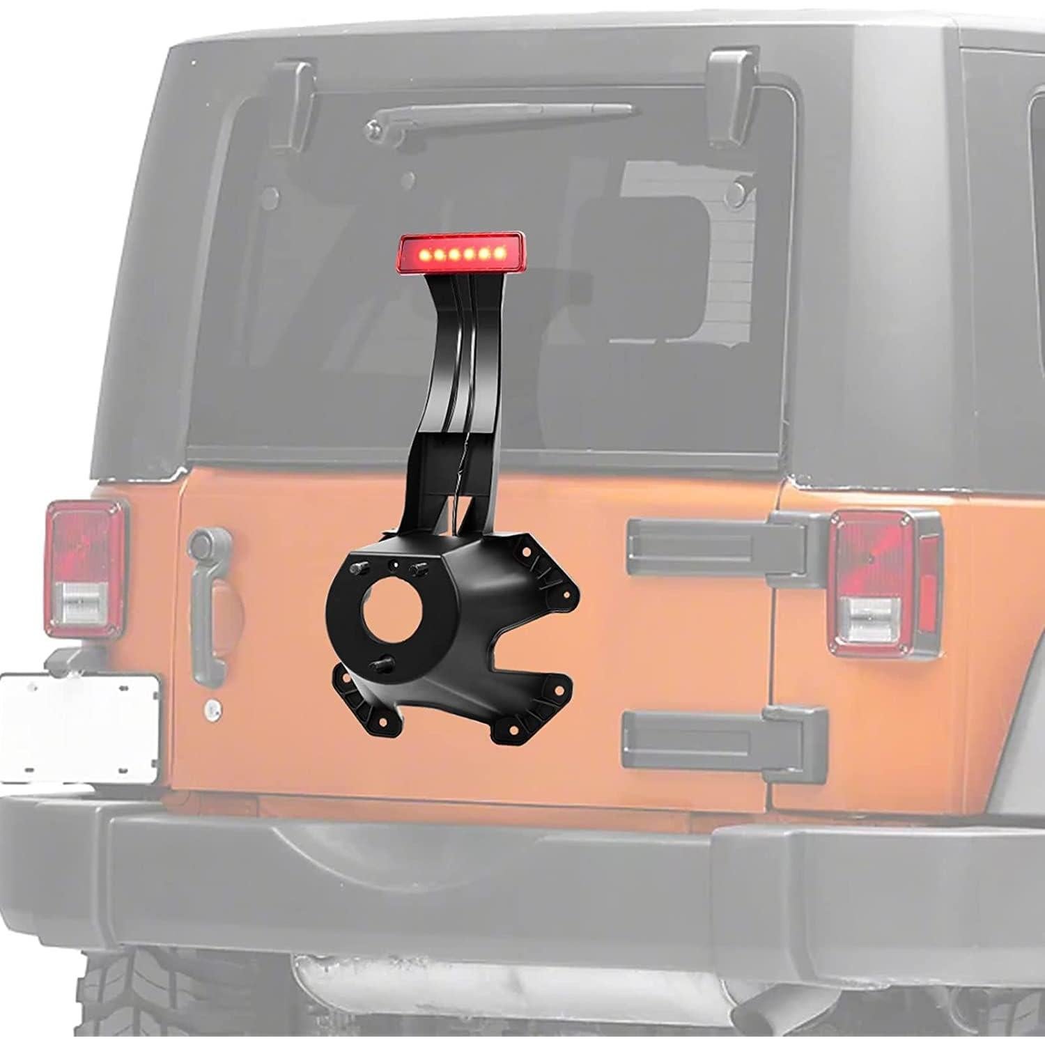 Soporte de Montaje para Neumático de Repuesto TEMSONE Rojo