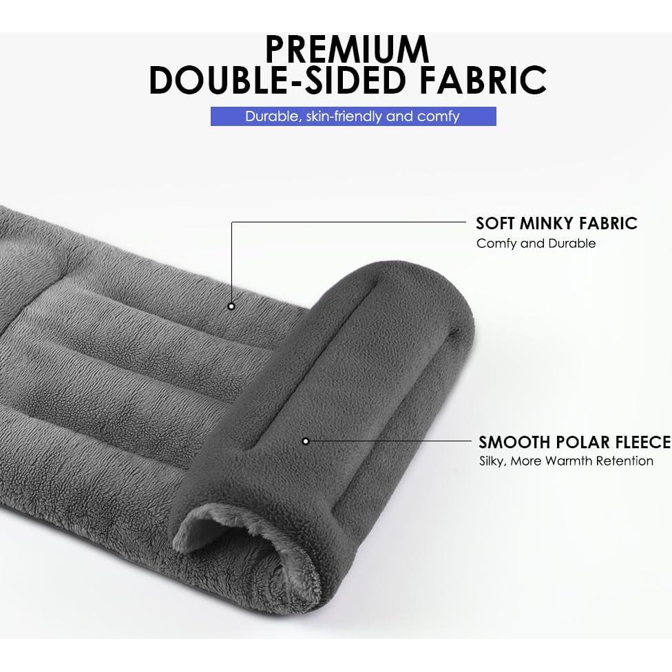 Almohadilla Térmica de Microondas MEISENHOME 20x45 cm Gris