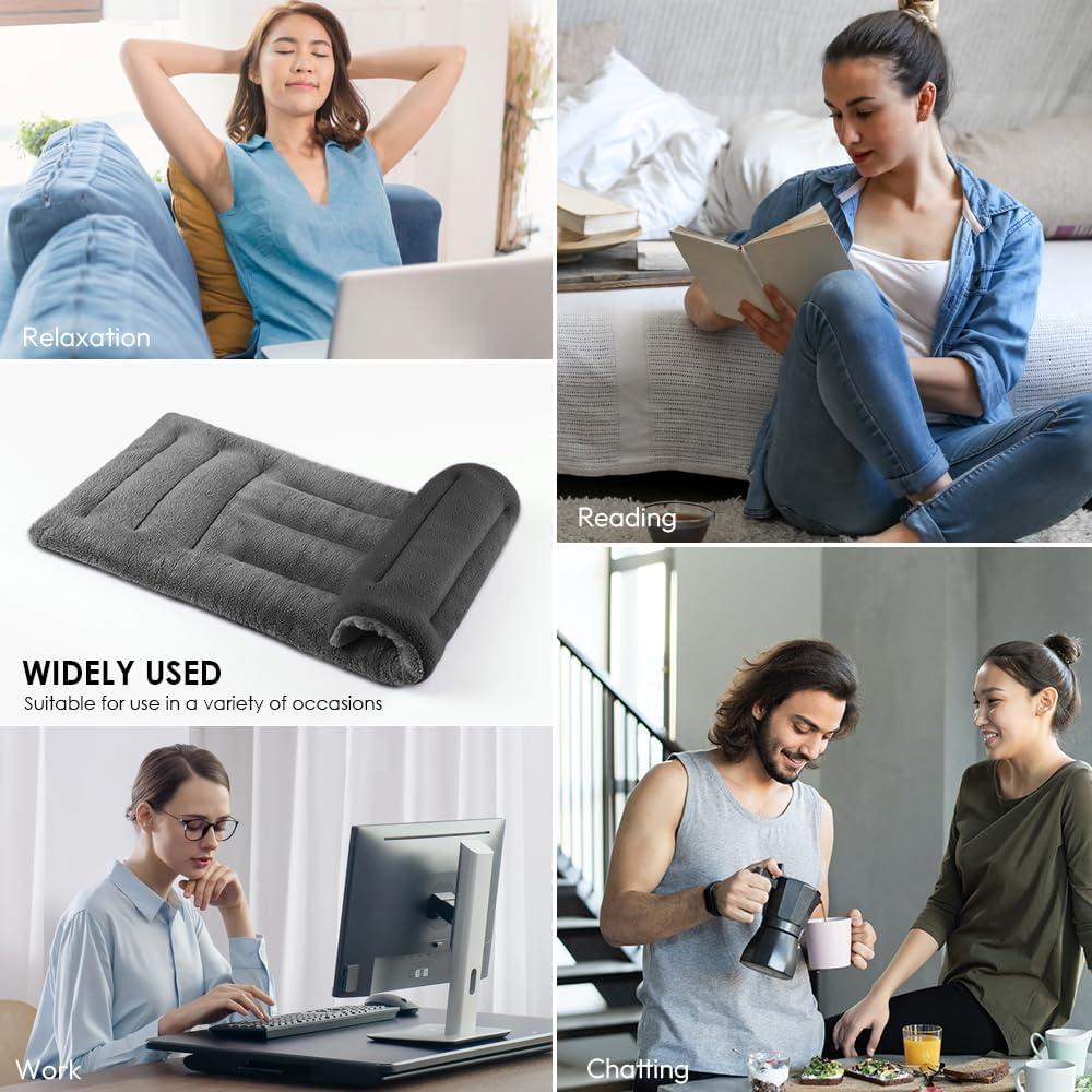 Almohadilla Térmica de Microondas MEISENHOME 20x45 cm Gris