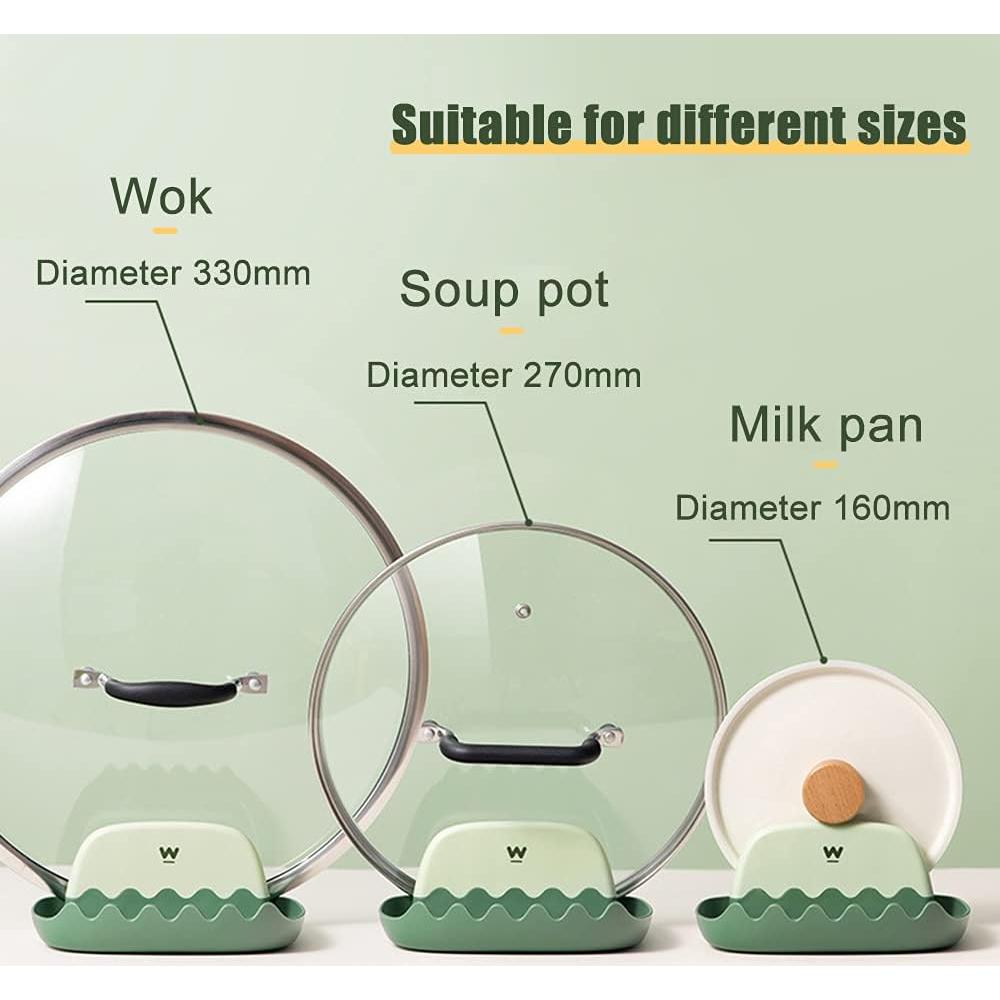 Soporte Multifuncional para Utensilios de Cocina IYOOH - 2 Piezas Verde