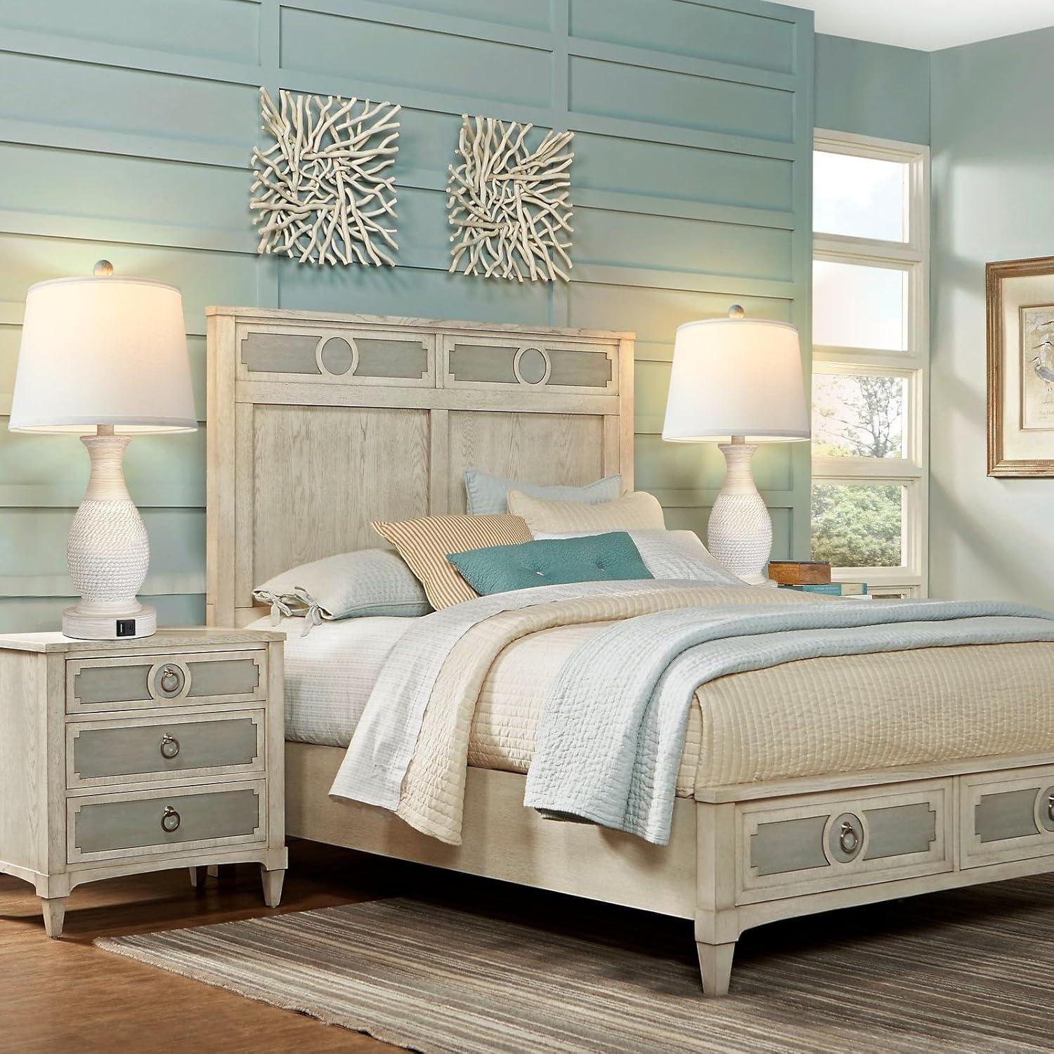 Conjunto de 2 lámparas de mesa PARTPHONER táctiles con USB