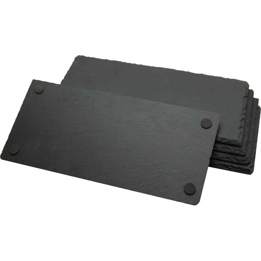 Set de 6 Placas de Pizarra GHYTMTHOT para Queso y Charcutería