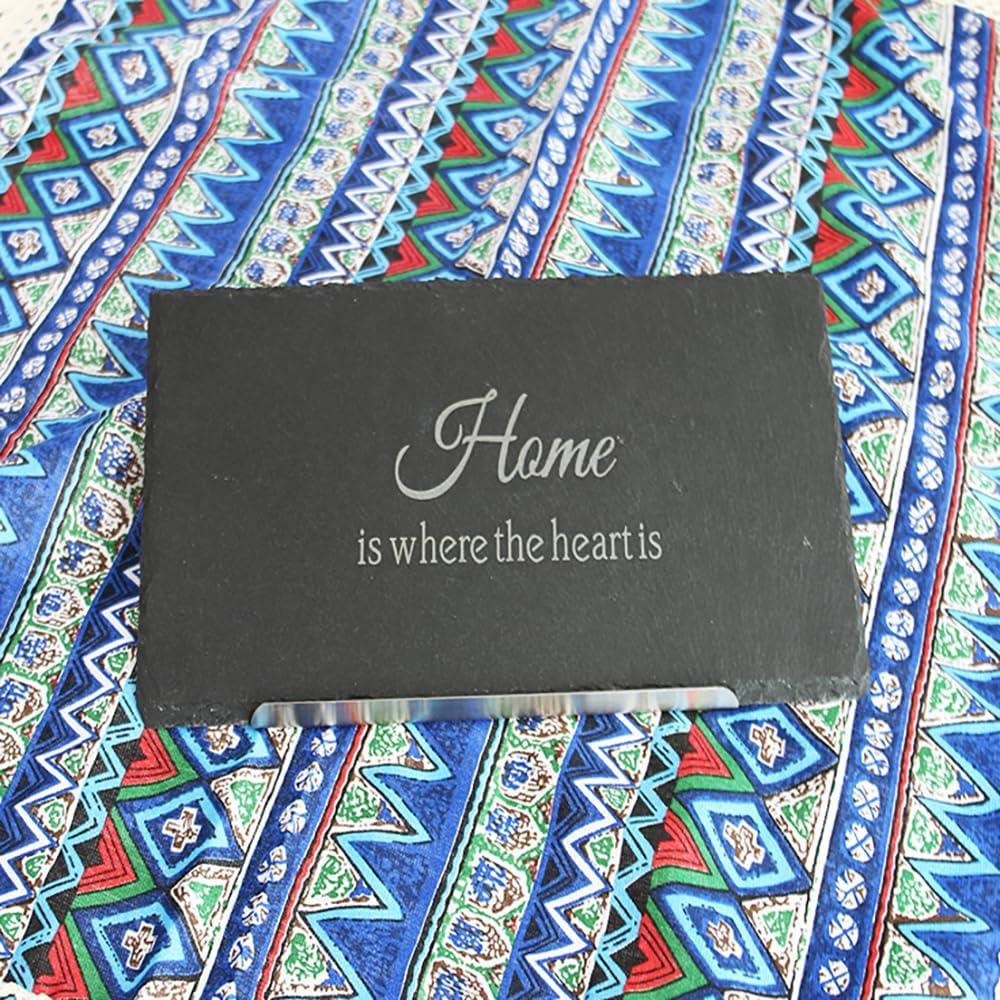 Set de 6 Placas de Pizarra GHYTMTHOT para Queso y Charcutería