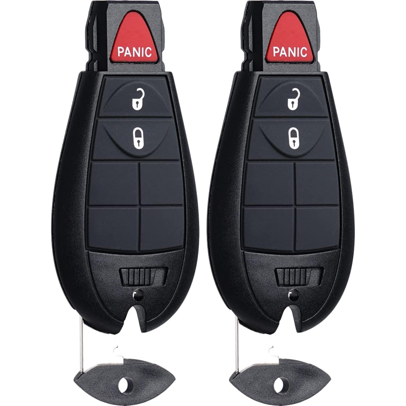 Control Remoto Llavero Fobik MechanMagic para Dodge Ram