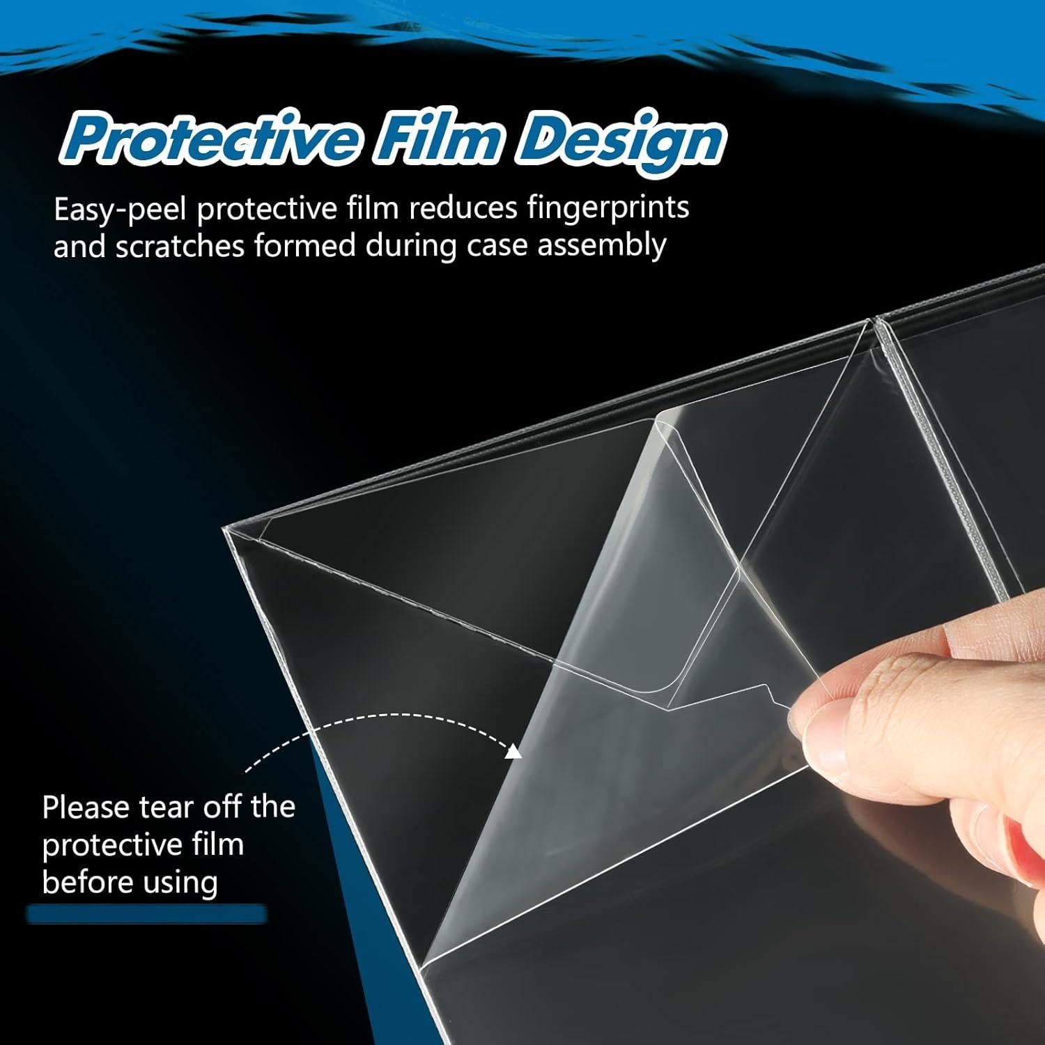 Paquete de 100 Protectores Sooez para Figuras Pop 10,16 cm