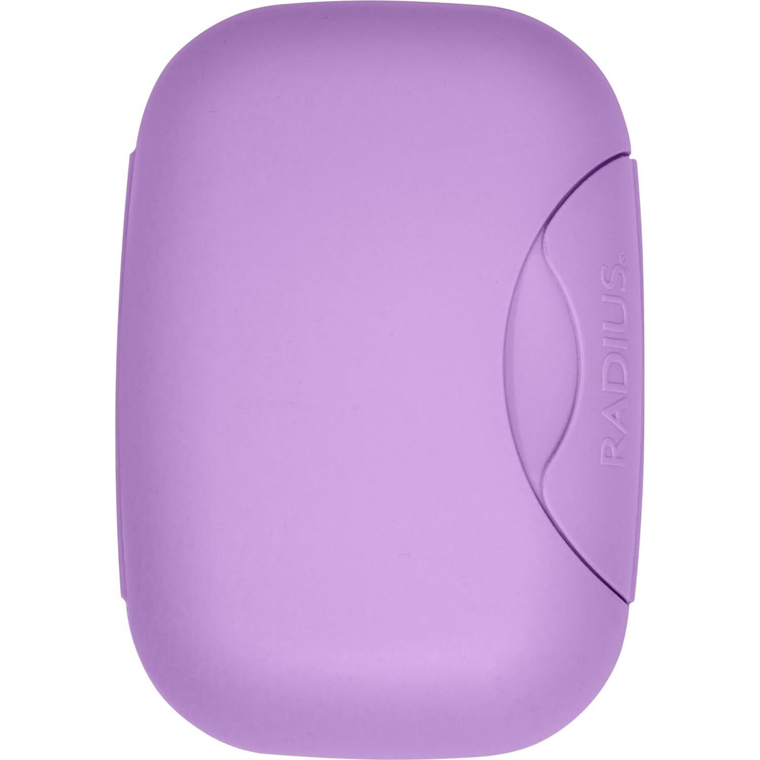 Estuche de Viaje RADIUS Lavanda - 3 Piezas: Cepillo, Jabón, Afeitar