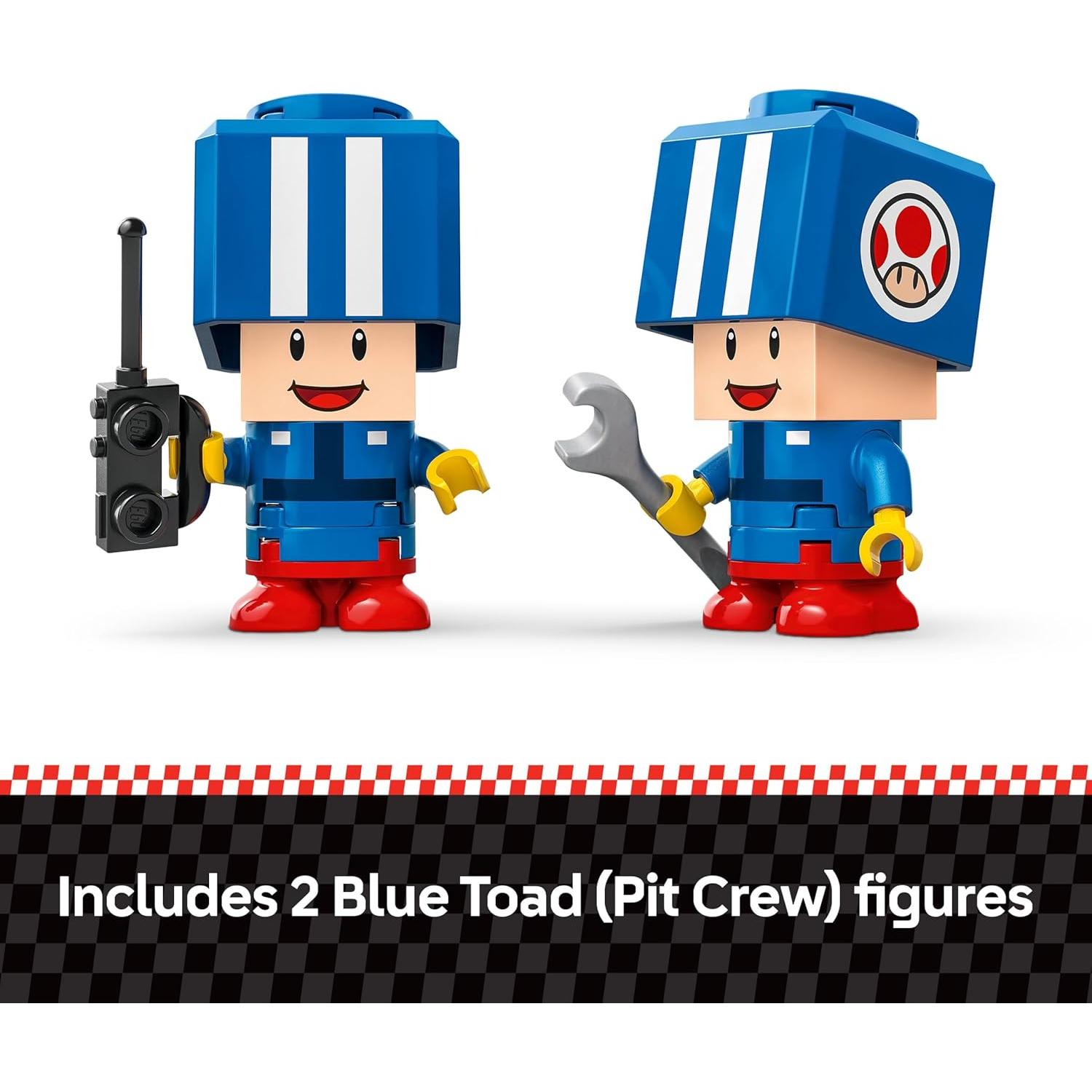 LEGO Super Mario Kart Garaje de Toad - Set 72035 con 2 Figuras