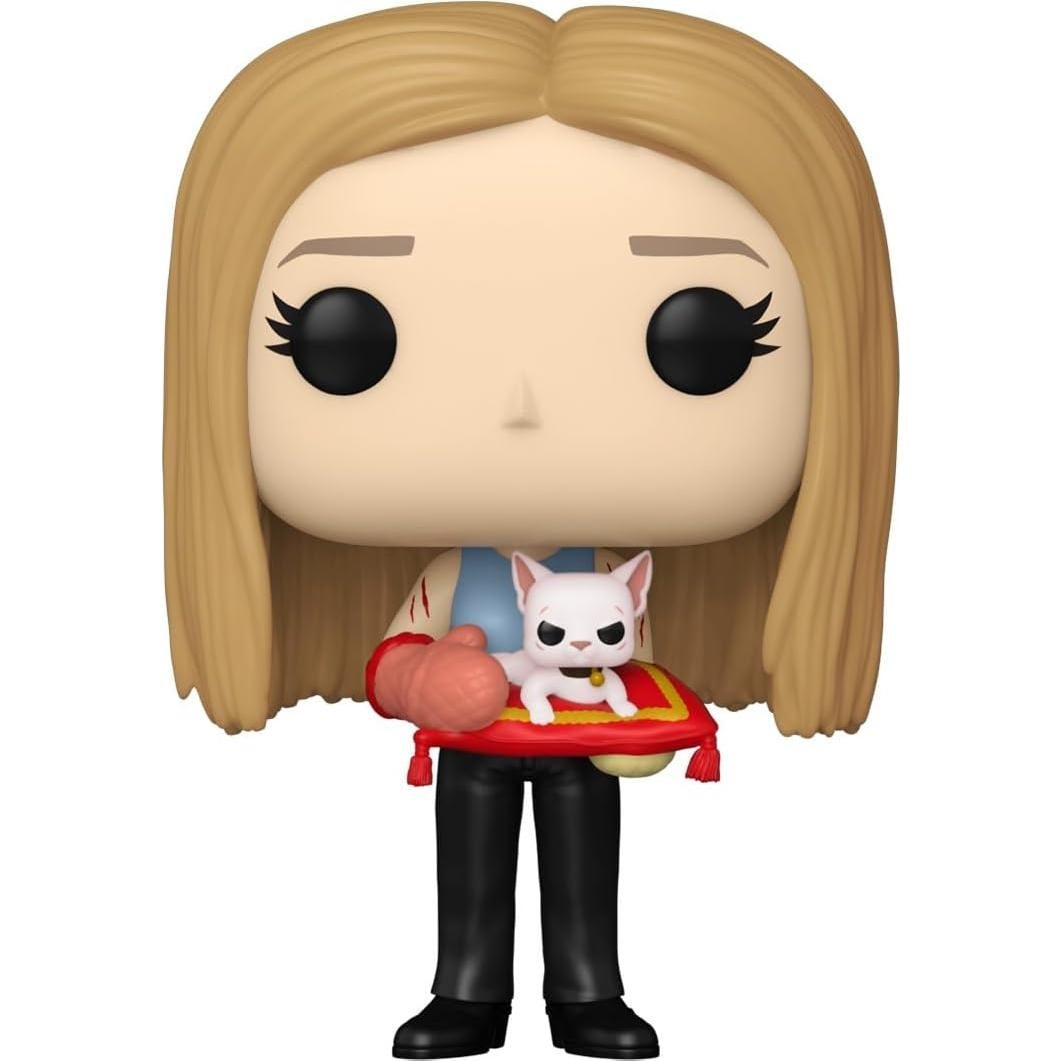 Figura Funko POP Rachel Green con Mrs. Whiskerson - 9.8 cm