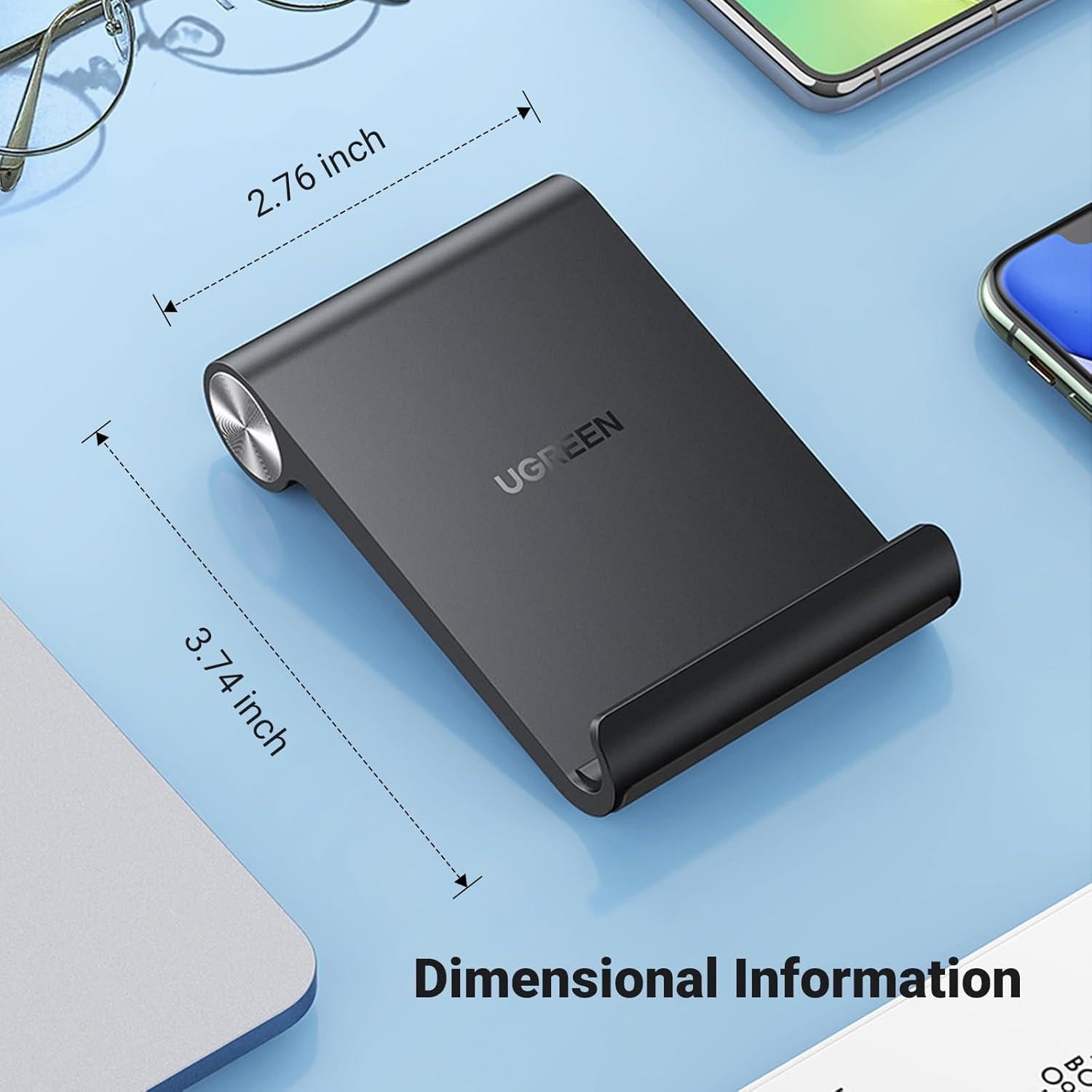 Soporte para Teléfono Móvil UGREEN Mini Plegable Negro