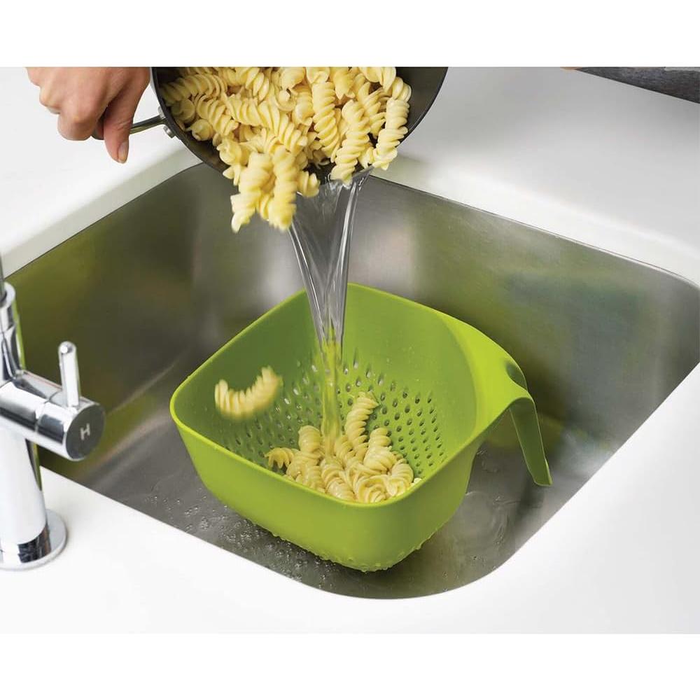Joseph Joseph 40088 Square Colander, Medium, Green