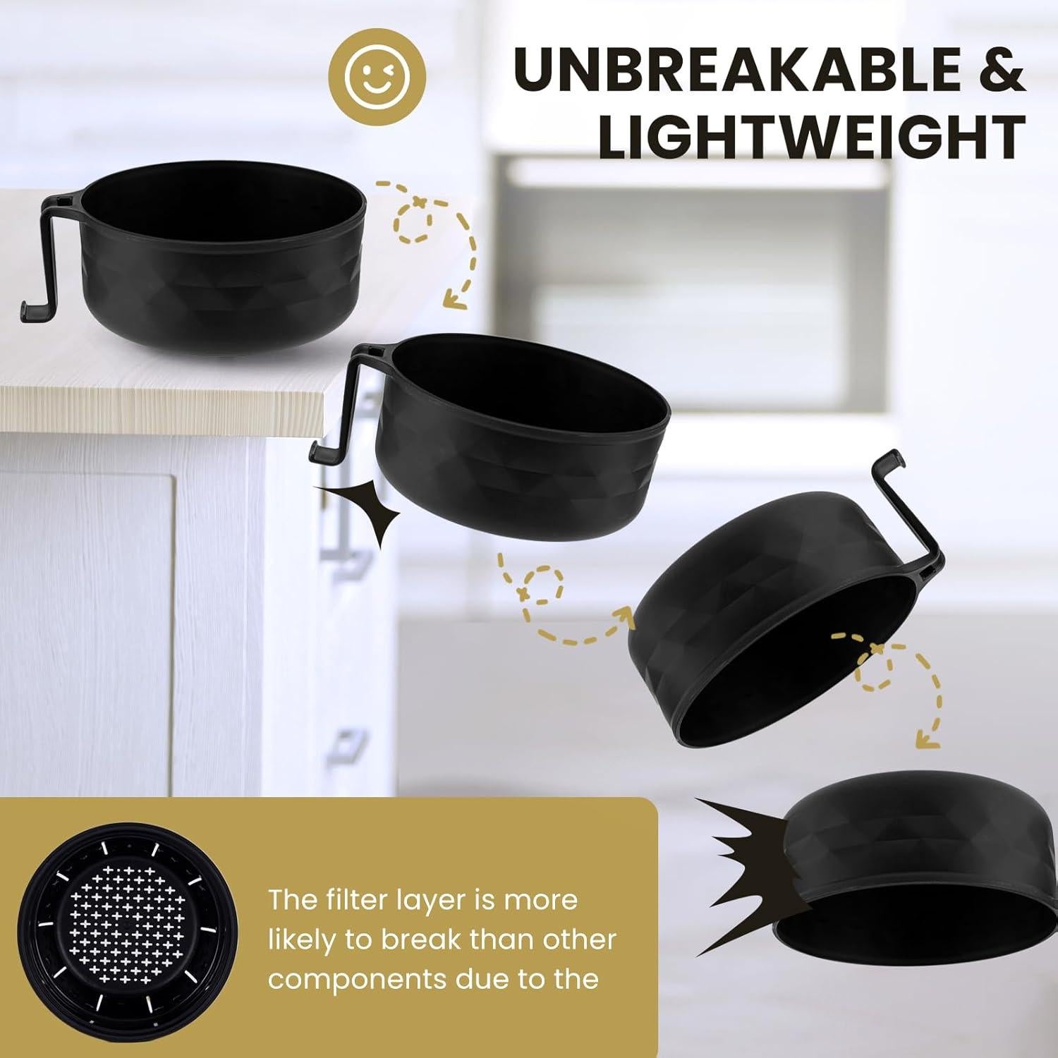 Juego de Tazones de Ramen ZENGABIA 33oz con Palillos y Cuchara