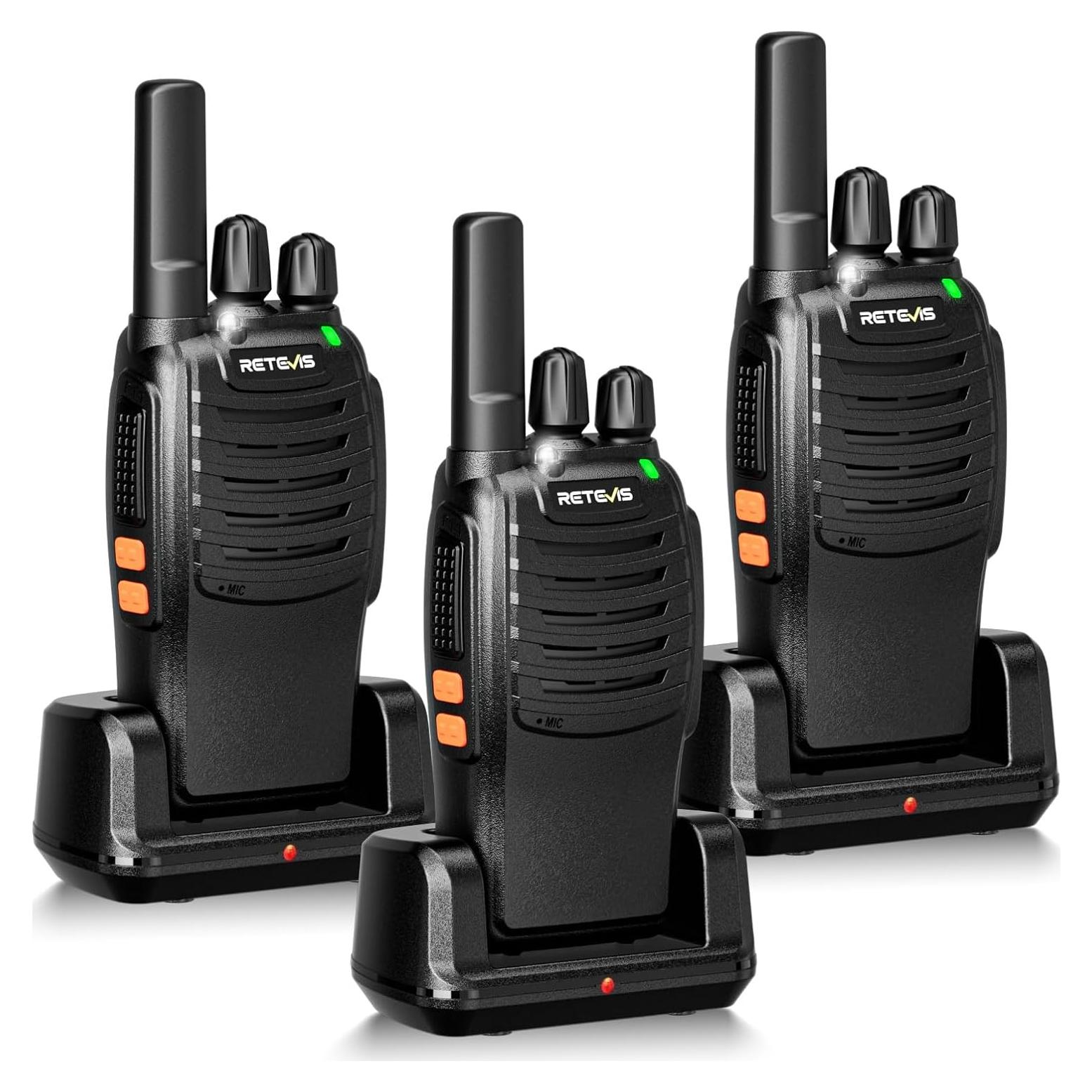 Walkie Talkies Retevis H-777 Recargables 3 Paquete
