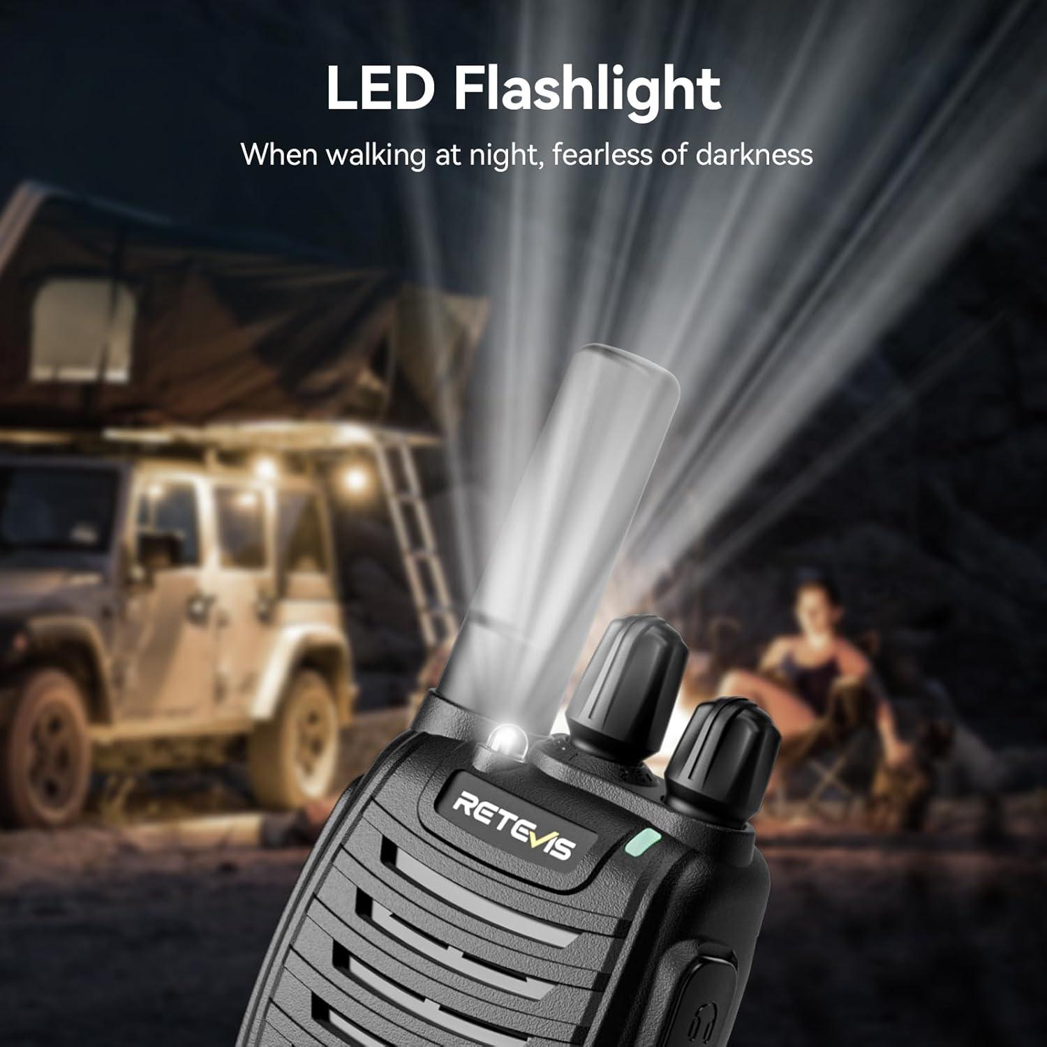 Walkie Talkies Retevis H-777 Recargables 3 Paquete