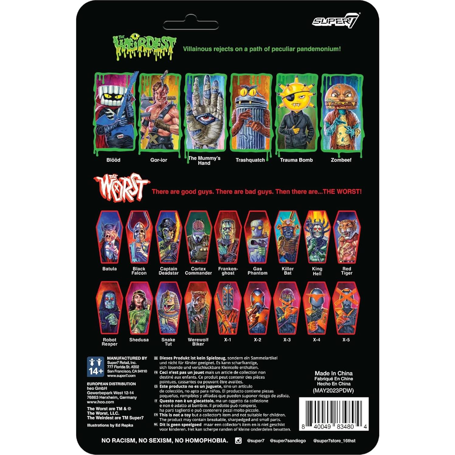 Figura de Acción Super7 La Mano de Momia 9.91 cm Amigos Putridos