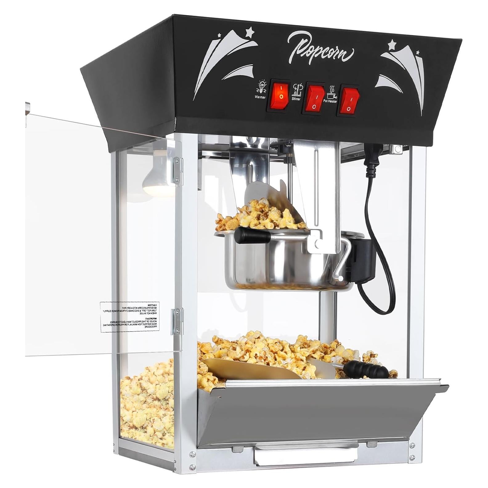 Máquina de Hacer Palomitas Nyddle BMH 12 Onzas Acero Inoxidable