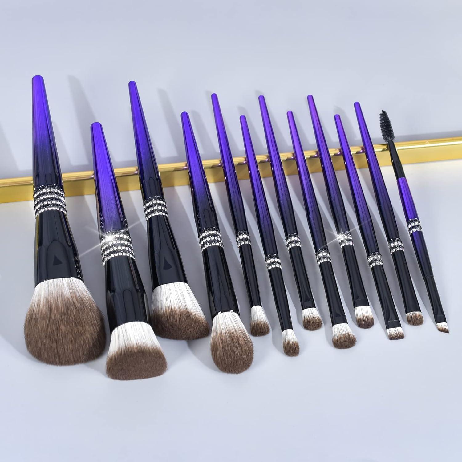 Conjunto de 16 Pinceles de Maquillaje Bueart Design Pro