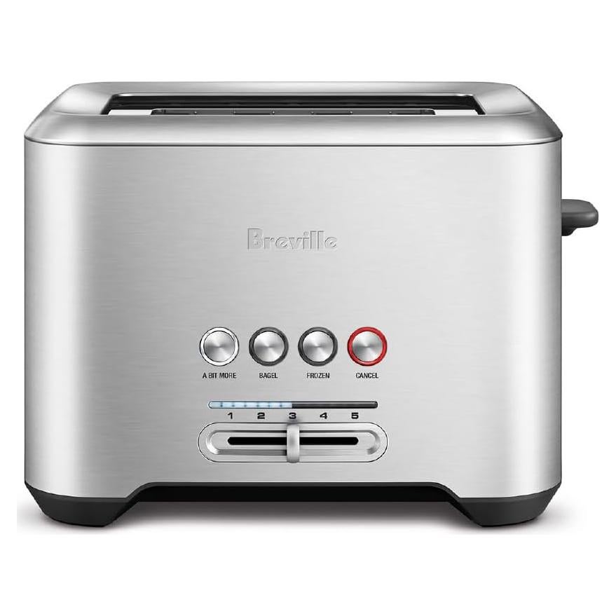 Tostadora Breville Bit More 2 Rebanadas Acero Inoxidable