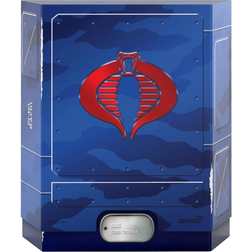 Figura de Acción Super7 G.I. Joe Cobra B.A.T. 17,78 cm