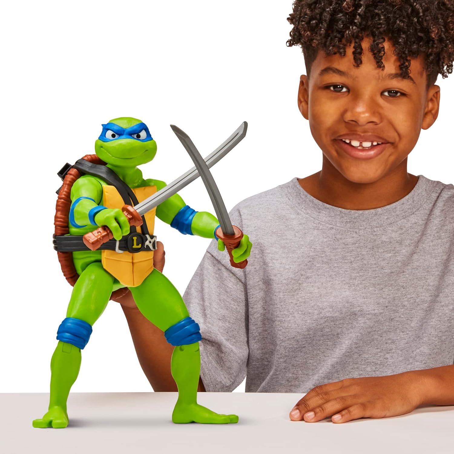 Figura Gigante Leonardo 30.48 cm Tortugas Ninja Playmates