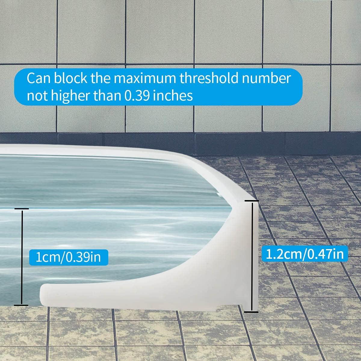 Barrera de Agua Silicona 99 cm Zhuohai para Fregadero y Ducha