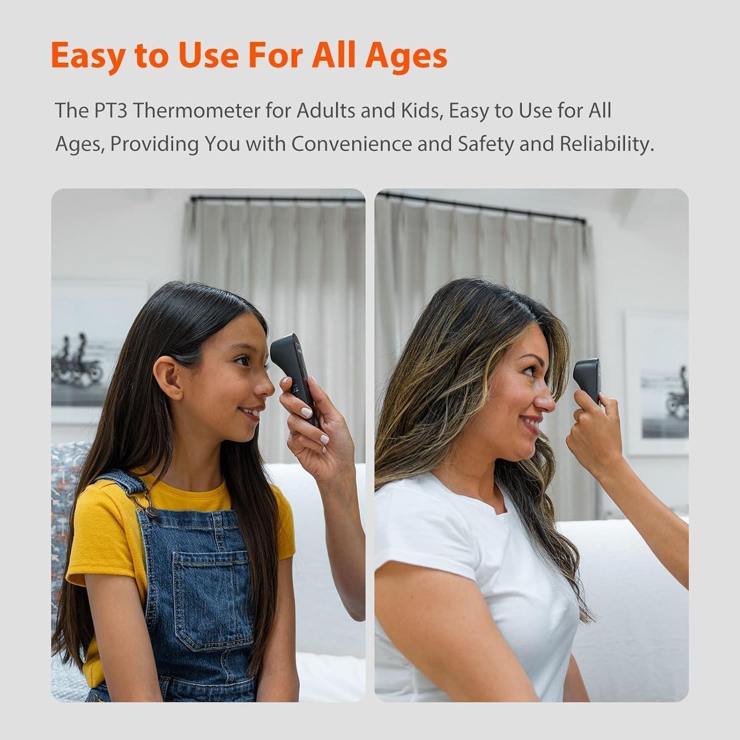 Termómetro Digital Sin Contacto iHealth PT3 para Adultos y Niños