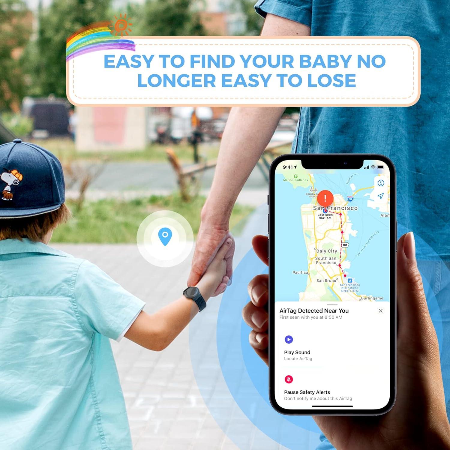 Pulsera de Nylon para AirTag Typecase - 2 Unidades, Ajustable