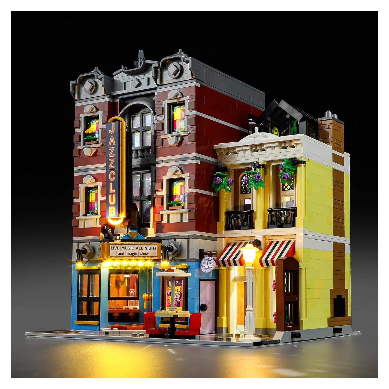 Kit de luces LED Mililier para Lego 10312 Jazz Club