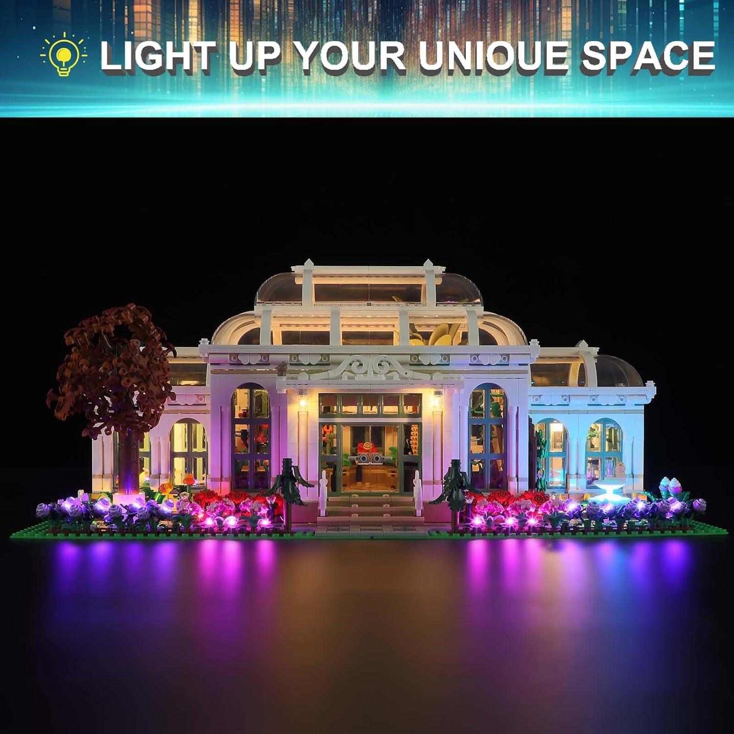 Kit de luz LED Mililier para Lego 21353 Jardín Botánico