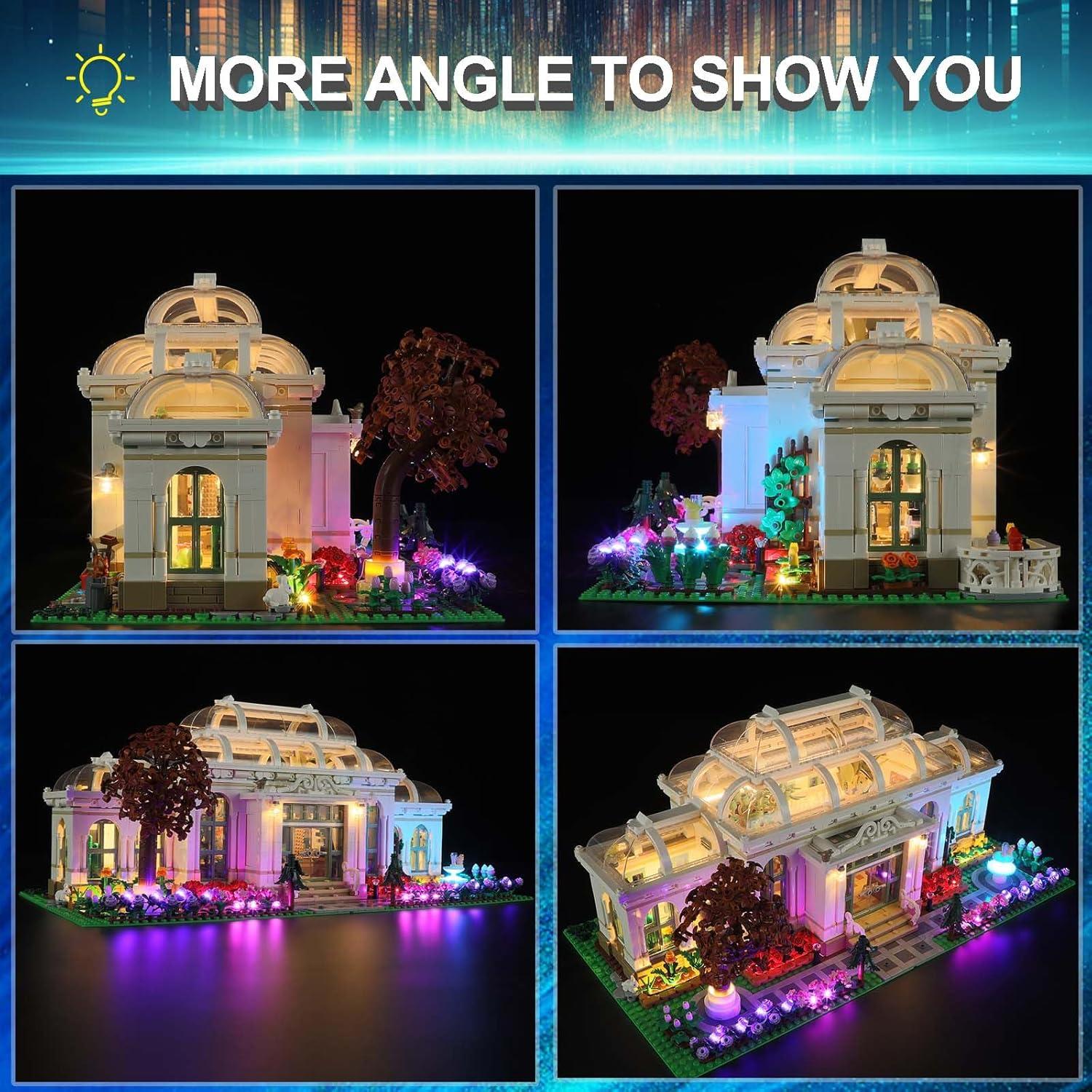 Kit de luz LED Mililier para Lego 21353 Jardín Botánico