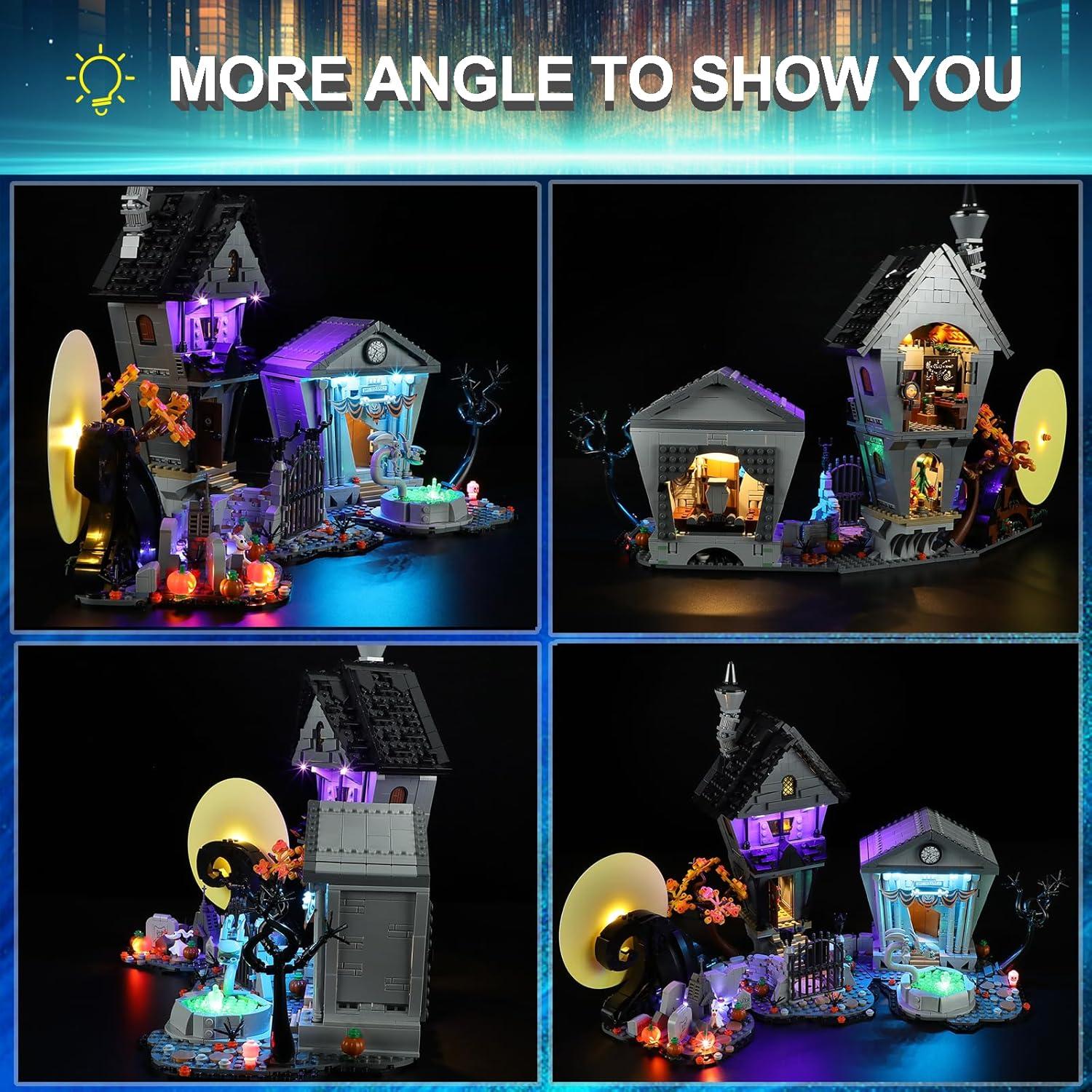 Kit de Luz LED Mililier para LEGO 21351 Disney Jack