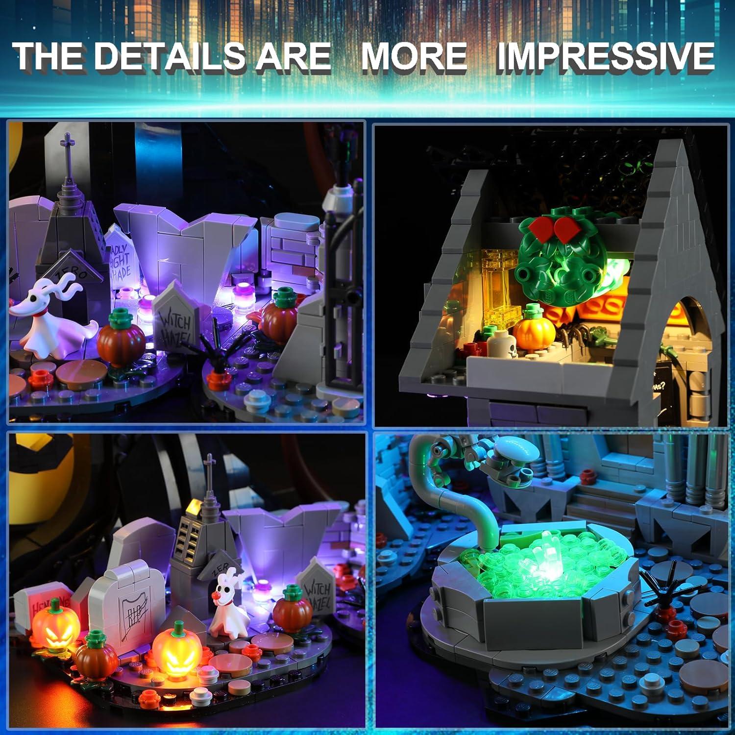 Kit de Luz LED Mililier para LEGO 21351 Disney Jack