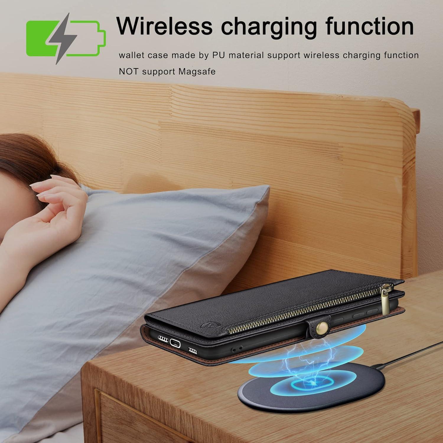 Funda XcaseBar para Samsung Galaxy A03S con billetera y bloqueo RFID