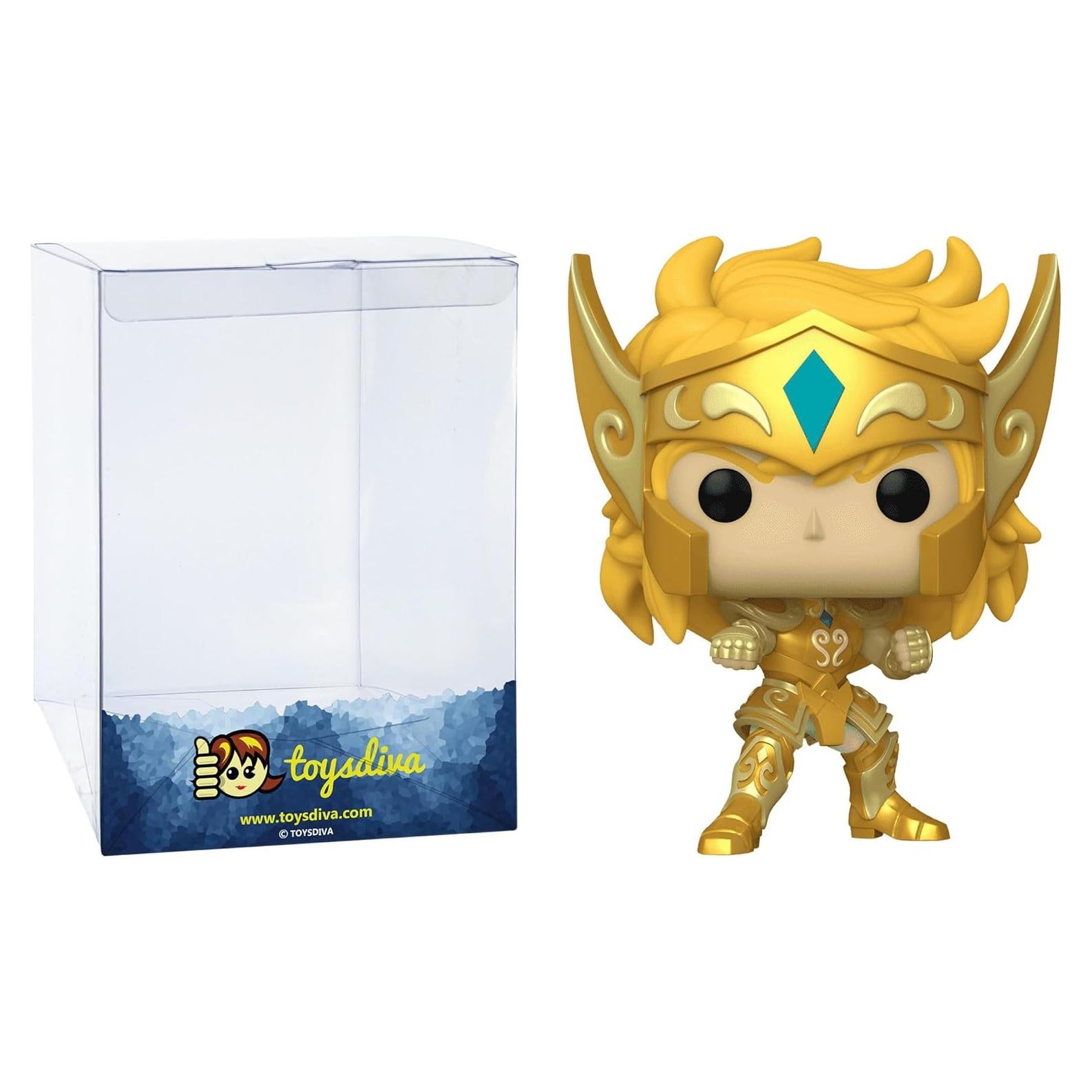 Figura de Vinilo Aquarius Hyoga + Protector Gráfico