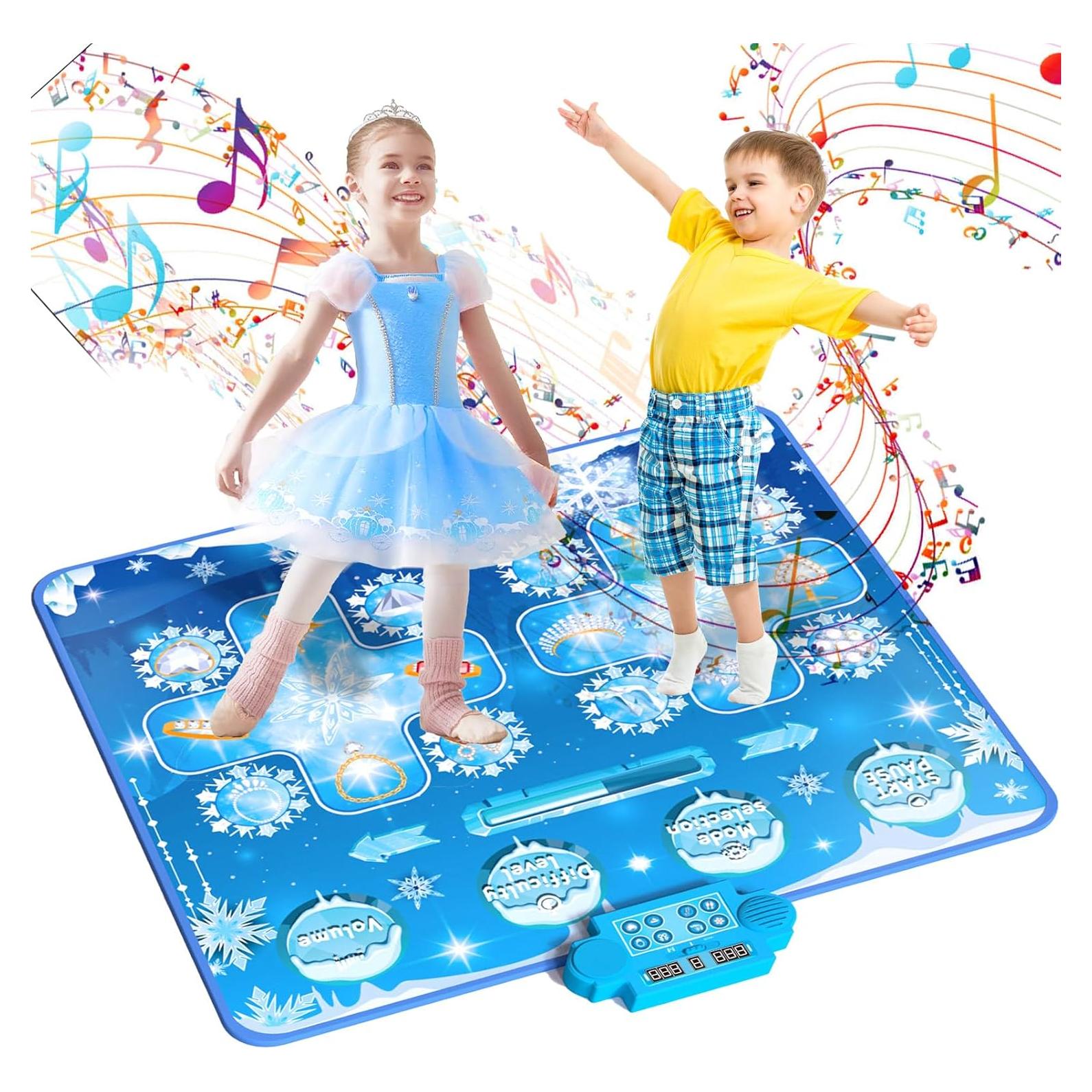 Alfombra de Baile Electrónica Jiaxin para 2 Jugadores - Azul