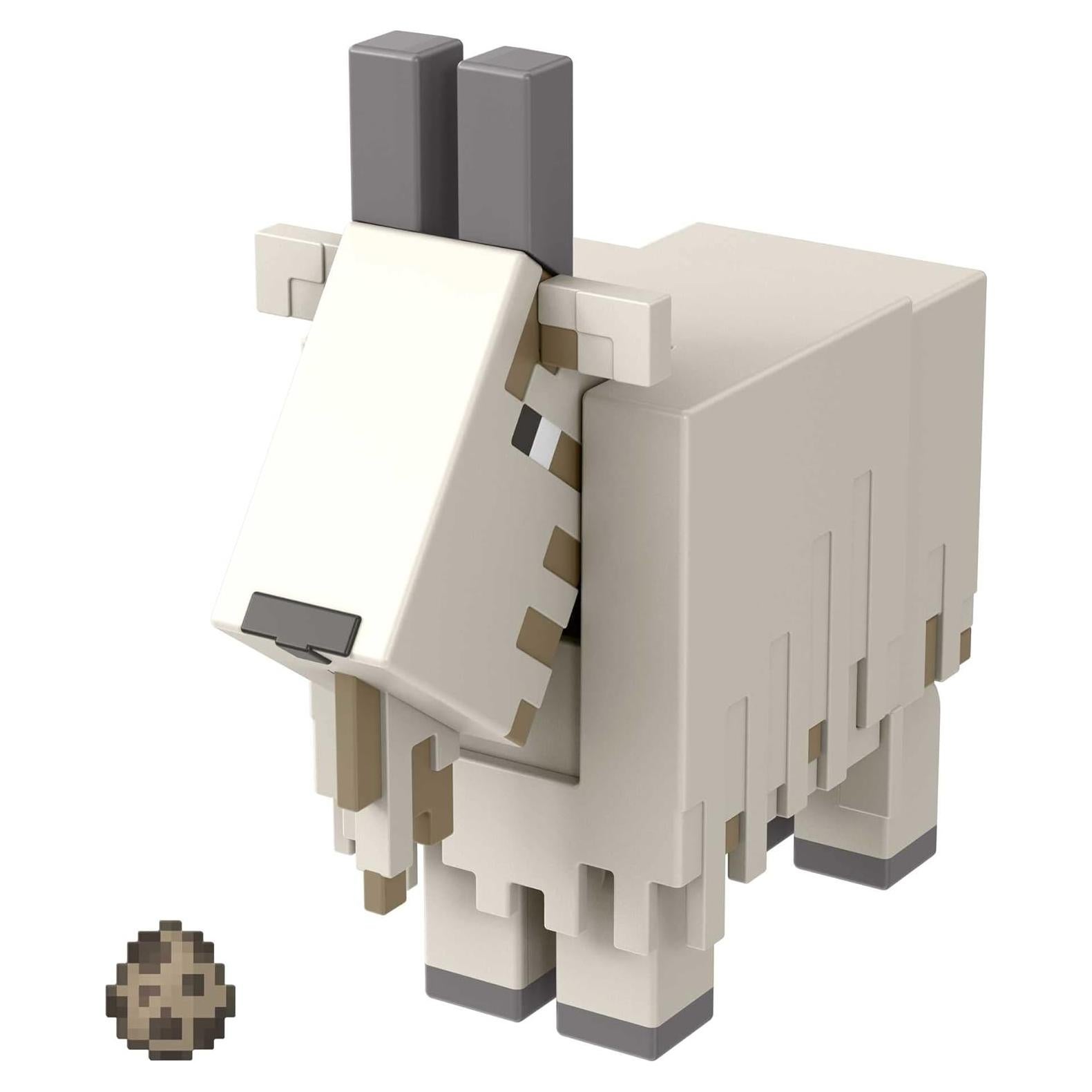 Figura de Acción Cabra Minecraft Mattel 8.25 cm con Portal